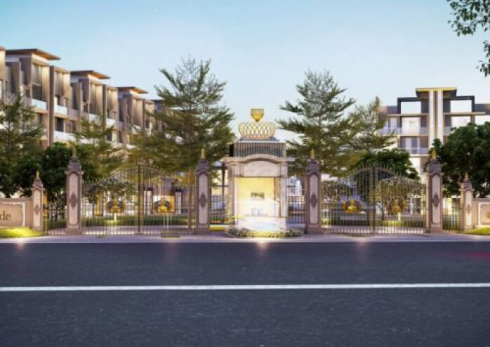 Ramky Lumina luxury apartment tower view